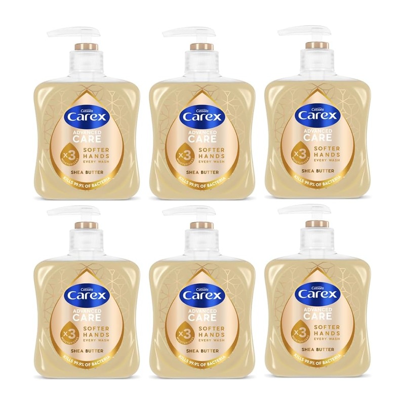 Carex 乳木果抗菌洗手液 250ml×6瓶