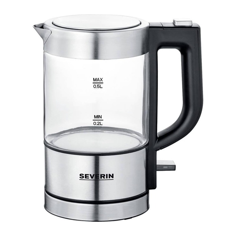 Severin 玻璃电热水壶 0.5L 1100W（1个）