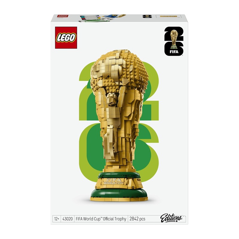 LEGO 乐高 Editions 系列 FIFA 世界杯官方奖杯 43020(大力神杯)