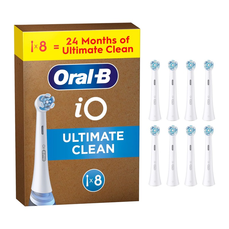 Oral-B 欧乐B iO 系列替换刷头 8支装（白色）