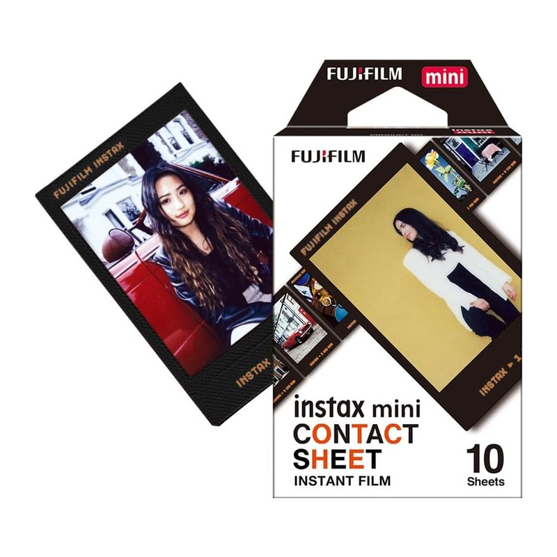 Fujifilm instax mini 拍立得相纸 Contact Sheet 边框 10张
