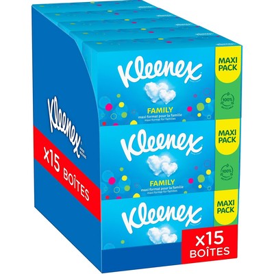 Kleenex 舒洁 超大盒纸巾 15盒