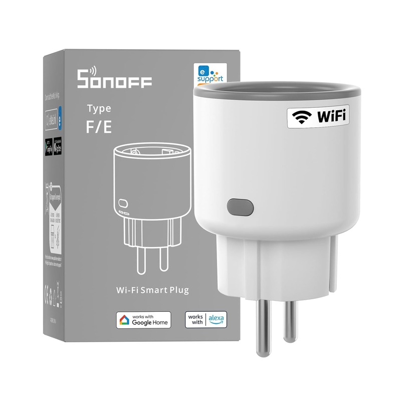 SONOFF S60TPF 16A 智能WiFi插座(带定时和用电统计)