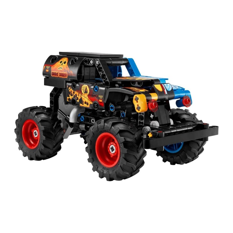 LEGO 乐高 机械组 Monster Jam 掘墓者 火与冰 42219