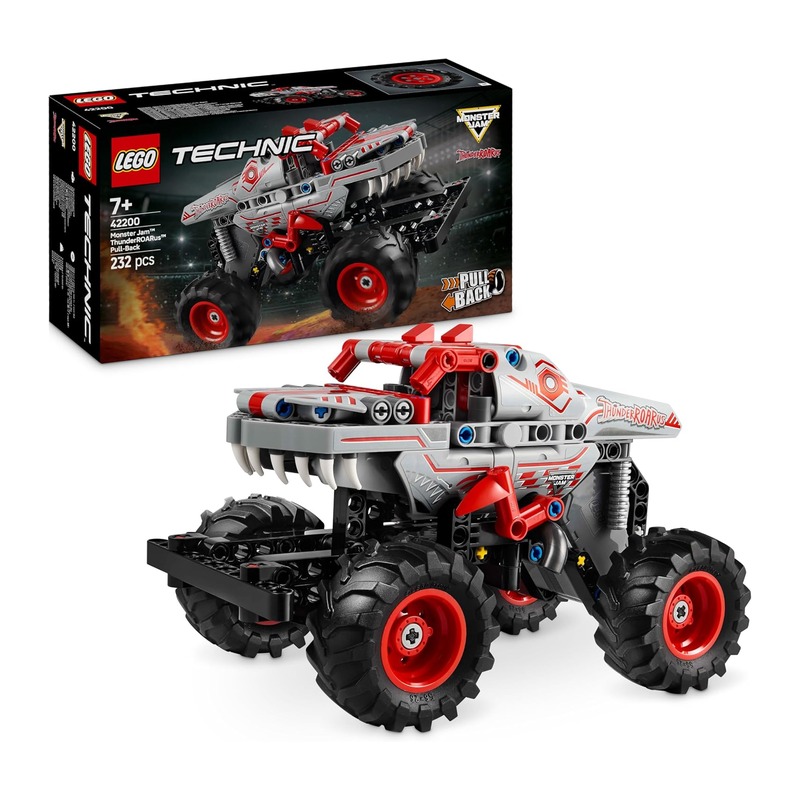 LEGO 乐高 Technic 恐龙造型回力怪兽卡车 42200