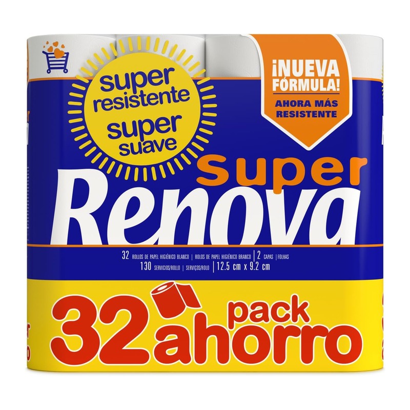 RENOVA Super White 超白双层柔软卫生纸(32卷)