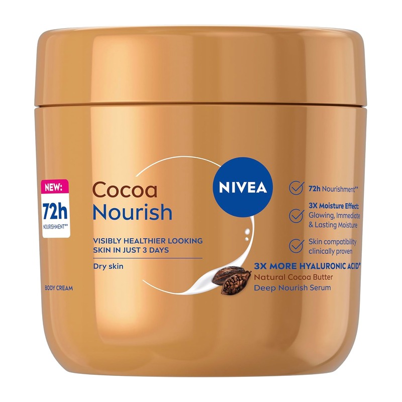 NIVEA 妮维雅 Cocoa Nourish 可可滋养身体霜 400ml