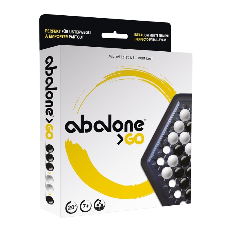 Asmodee Abalone GO 旅行版策略棋 法语版