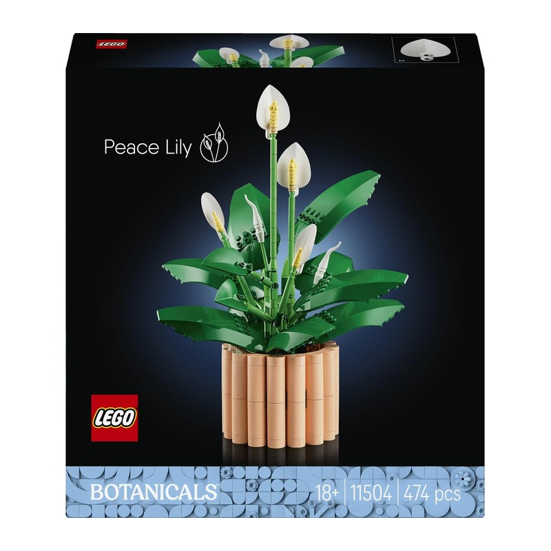 乐高 LEGO 植物系列 白掌 11504