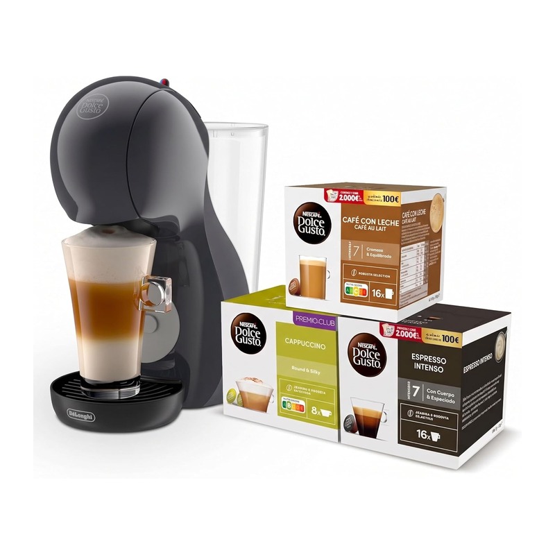 De'Longhi 德龙 × NESCAFÉ Dolce Gusto 多趣酷思 Piccolo XL 胶囊咖啡机 EDG220（附3盒胶囊）