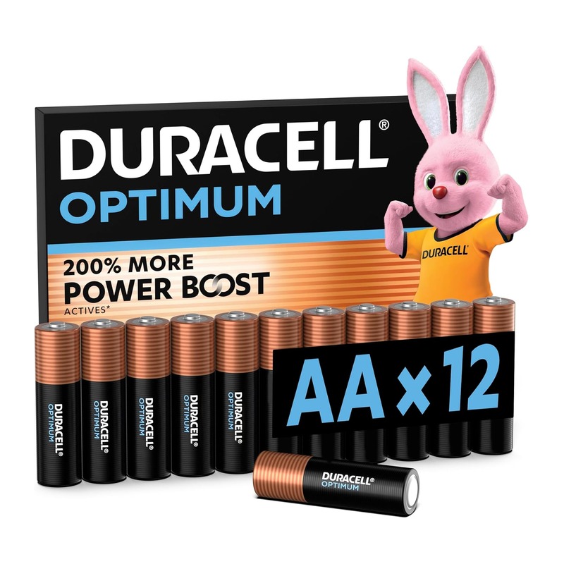 Duracell 金霸王 Optimum AA 5号碱性电池 12节装