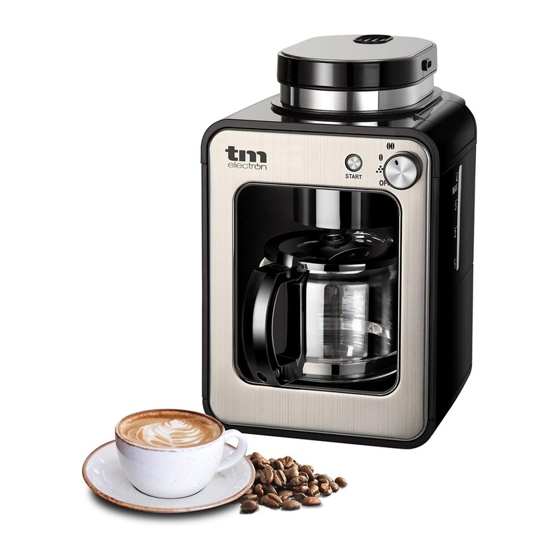 TM Electron TMPCF020S 迷你滴滤咖啡机 带磨豆器 4杯