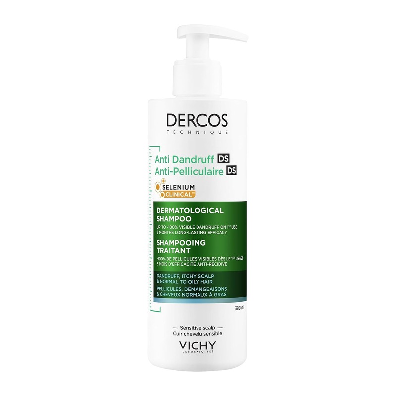 薇姿 Vichy Dercos DS 去屑洗发水（中性至油性发质）390ml