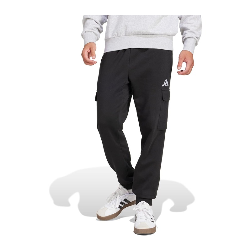 阿迪达斯 adidas 男款 Essentials FEELCOZY 抓绒工装运动裤
