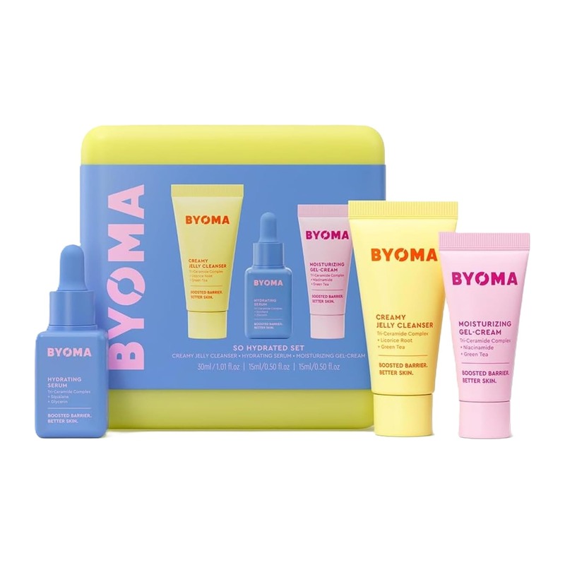 BYOMA So Hydrated保湿旅行小样套装(洁面、精华、面霜)