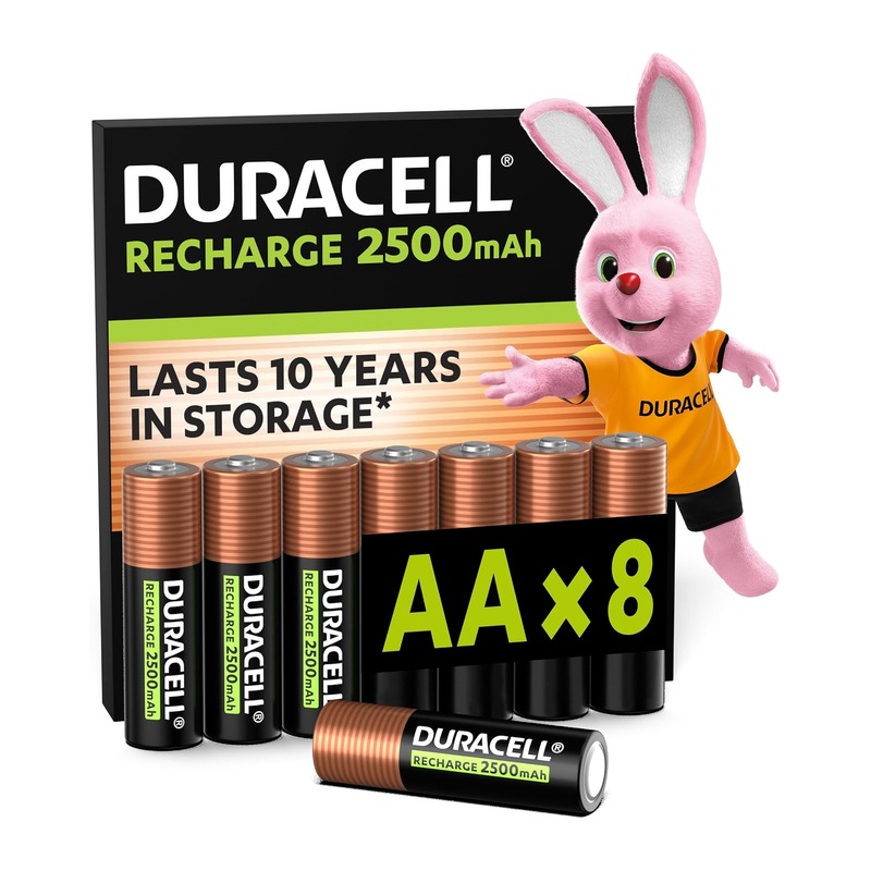 Duracell 金霸王 AA 5号充电电池 8节装 2500mAh