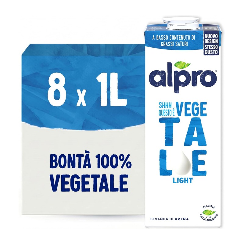 Alpro 燕麦奶 Light 轻盈款 1L×8盒