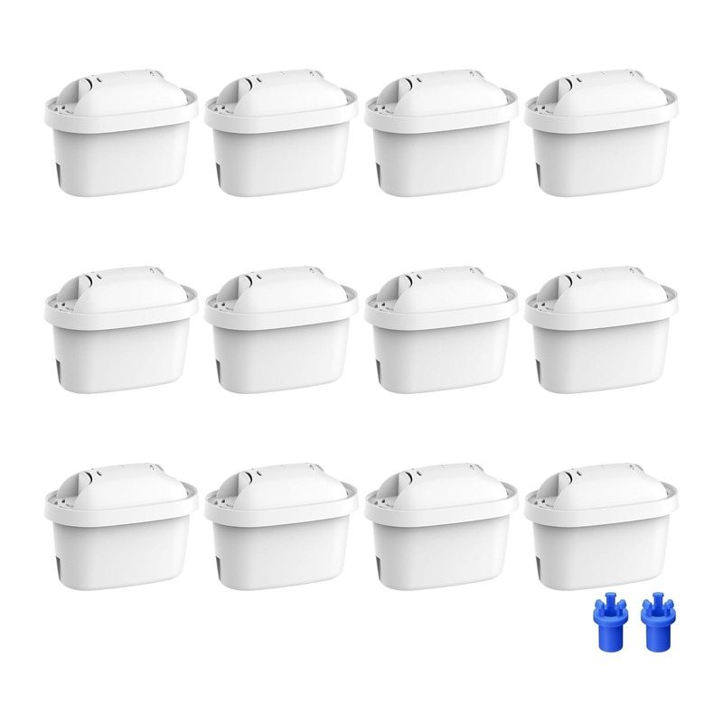 Waterdrop 滤水壶滤芯 兼容BRITA Maxtra+ 12个装