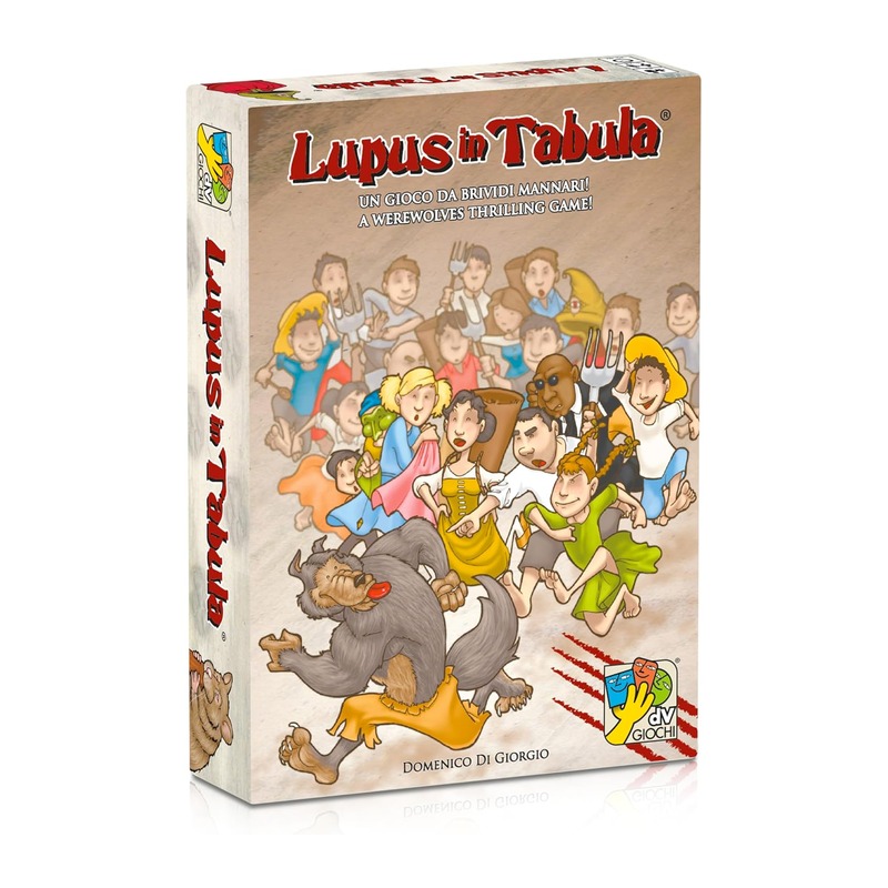 dV Giochi Lupus in Tabula 狼人杀卡牌游戏 8-24人(意大利语)