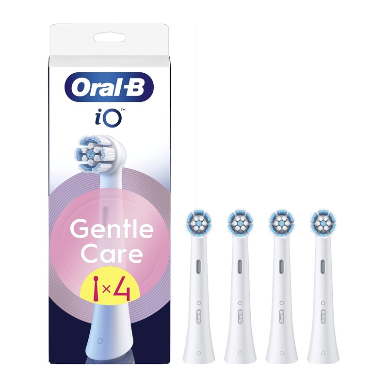 欧乐B Oral-B iO 温和护理替换刷头 白色 4支装