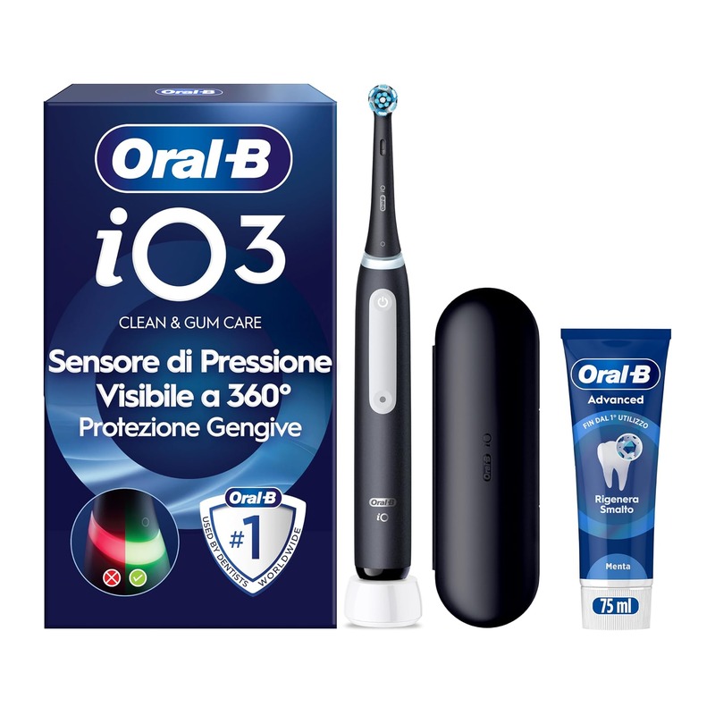 Oral-B 欧乐B iO 3N 电动牙刷 黑色 含1个刷头