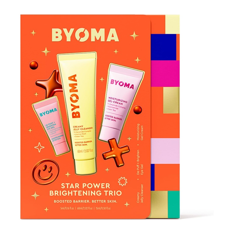 BYOMA Star Power亮肤护肤三件套(洁面、眼部凝胶、面霜)