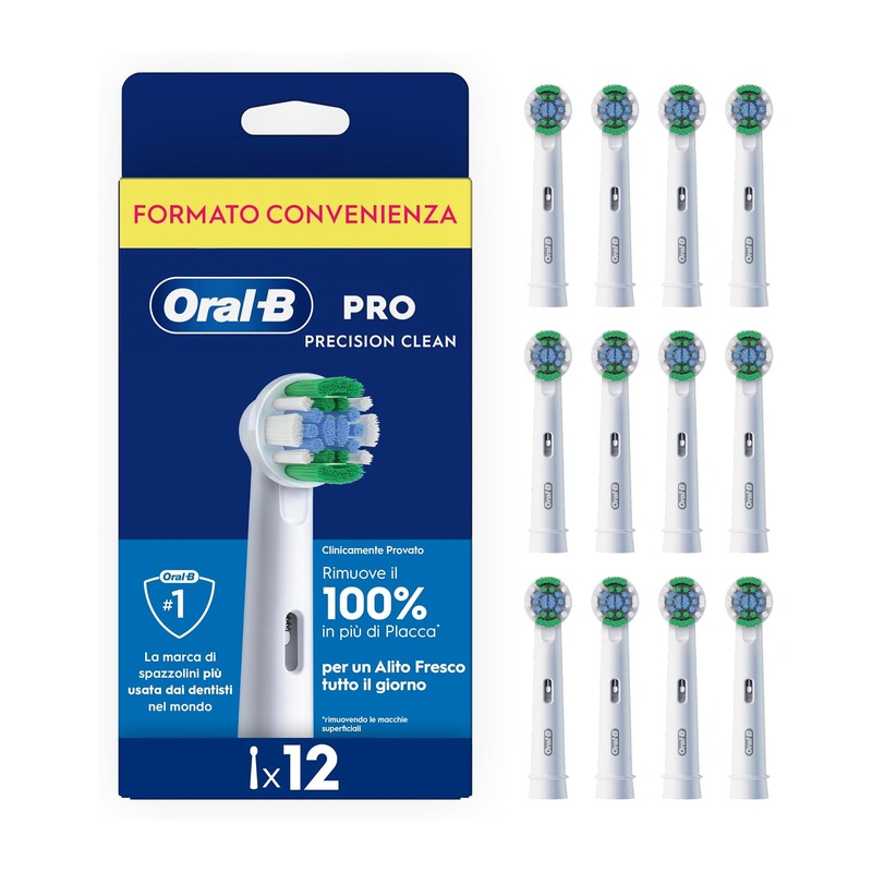 Oral-B 欧乐B Pro Precision Clean 替换刷头 白色 12支装