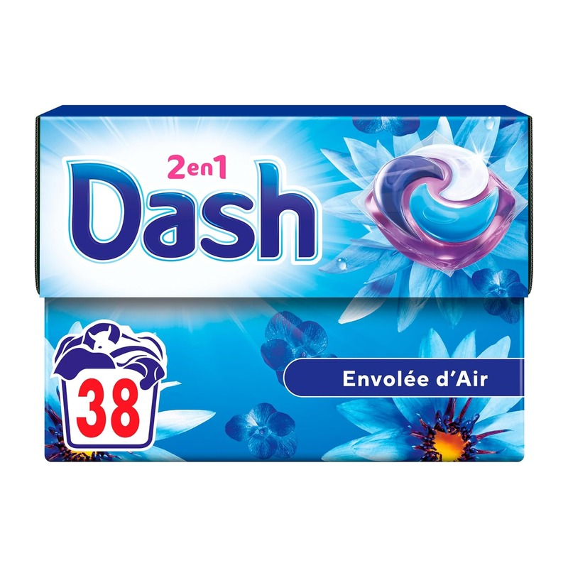Dash 二合一洗衣凝珠 38颗 清新微风