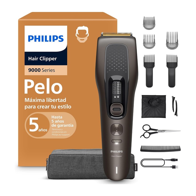Philips 飞利浦 9000系列 理发器 男女通用 28档长度