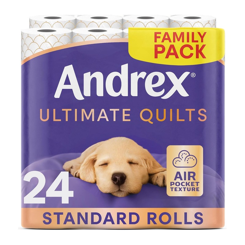 Andrex 安德鲁斯 Ultimate Quilts 三层加厚卷纸 24卷