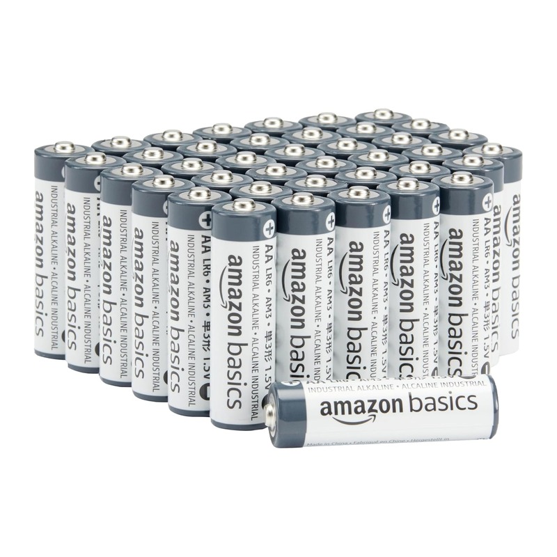Amazon Basics AA 碱性电池 1.5V 40 节装