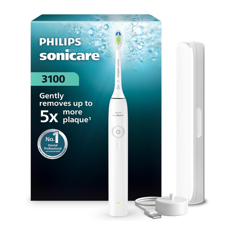 飞利浦 Sonicare 3100 声波电动牙刷 白色