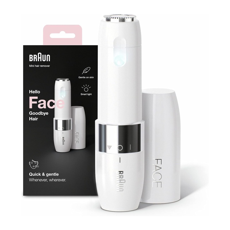 Braun 博朗 FS1000 女士迷你面部脱毛器 白色