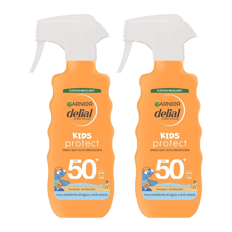 Garnier 卡尼尔 Delial 儿童防晒喷雾 SPF50+ 海底总动员款 270ml×2
