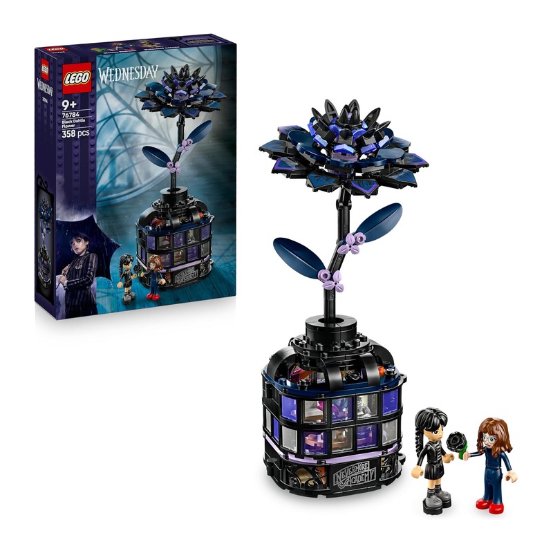 LEGO 乐高 星期三系列 黑色大丽花 76784