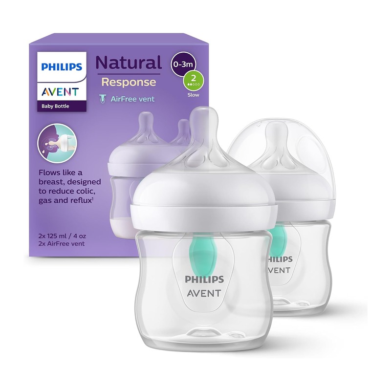 Philips Avent 飞利浦新安怡 Natural Response 自然顺畅奶瓶 125ml×2