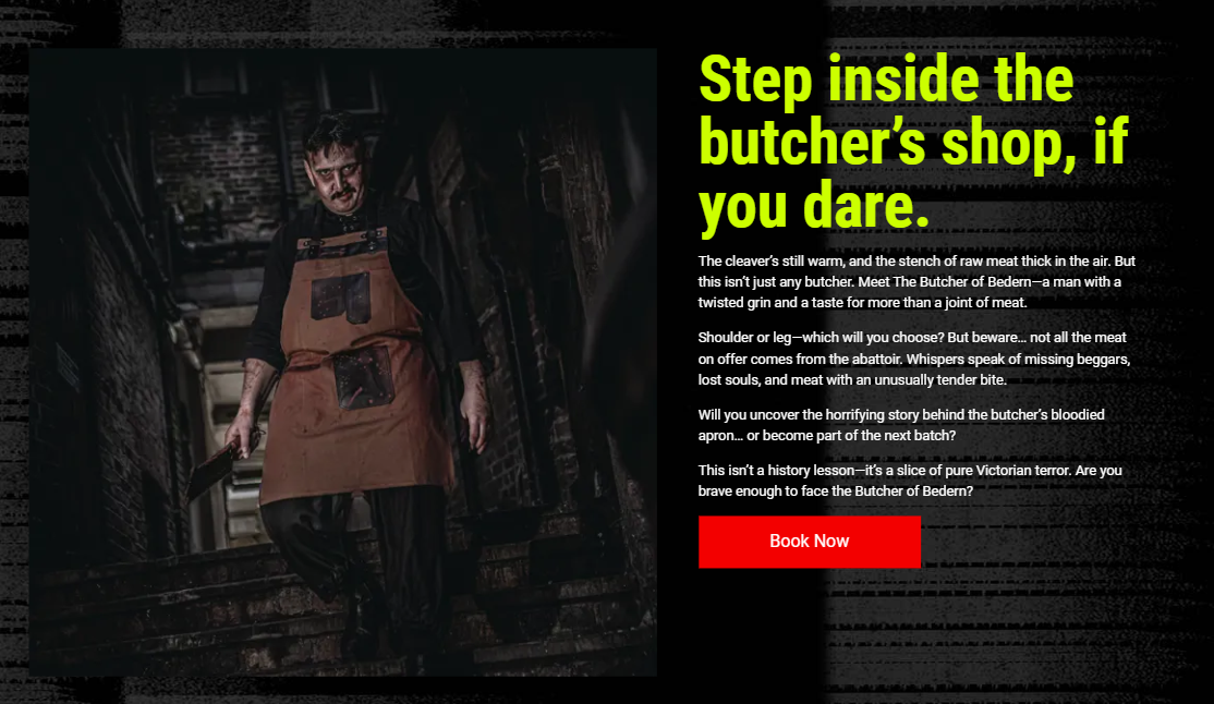 York Dungeon｜Butcher of Bedern