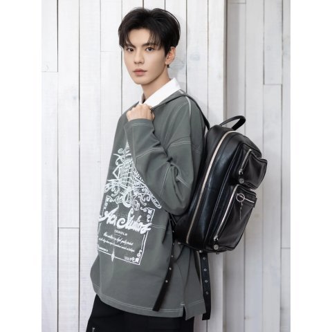 Acne Studios Logo棉质T恤参考网图