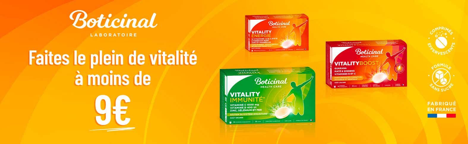 ⚡️ Boticinal自营活力系列：精选款9€以下，按需补充日常营养护理。