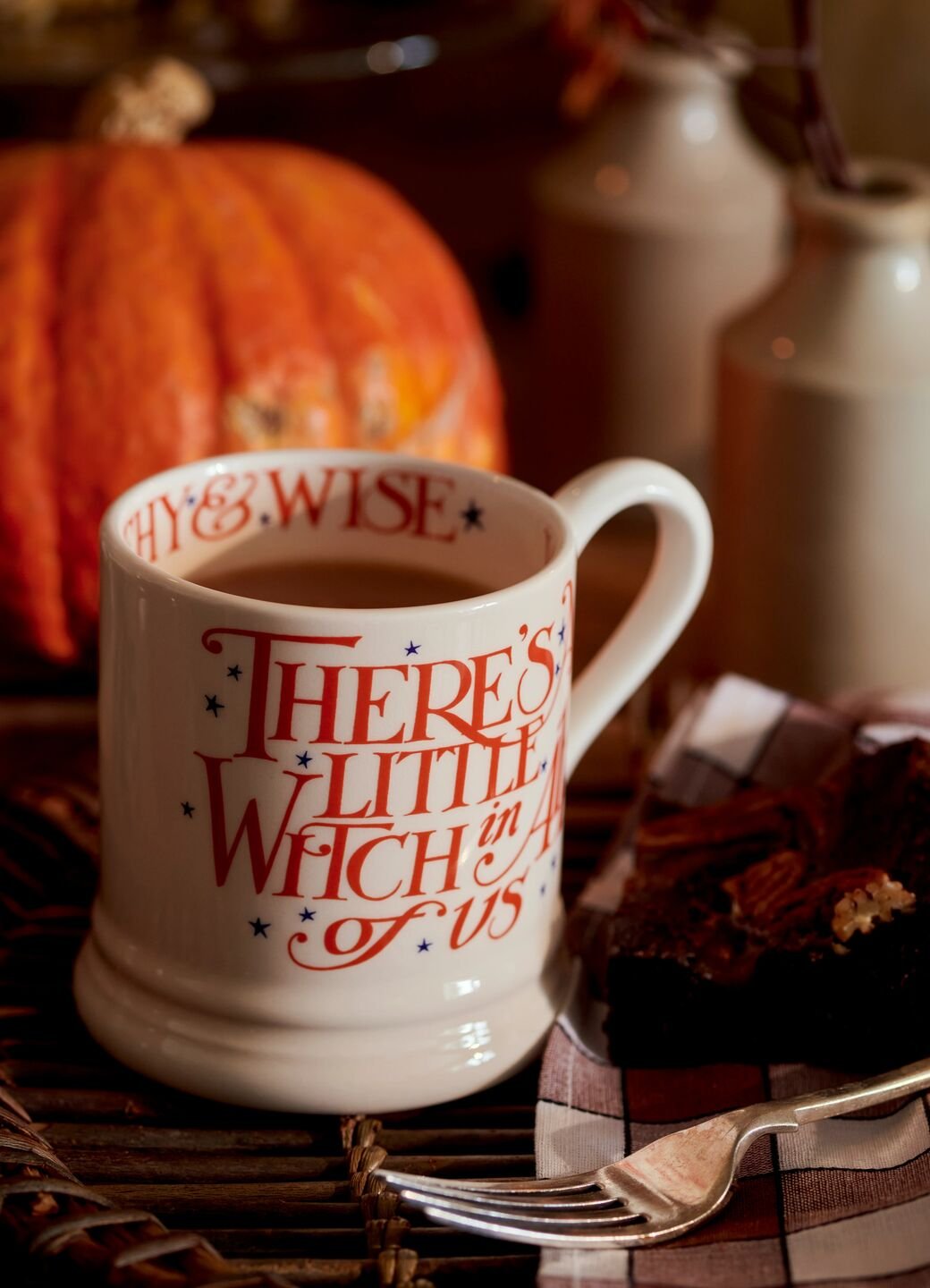 Emma Bridgewater 万圣节女巫杯实物