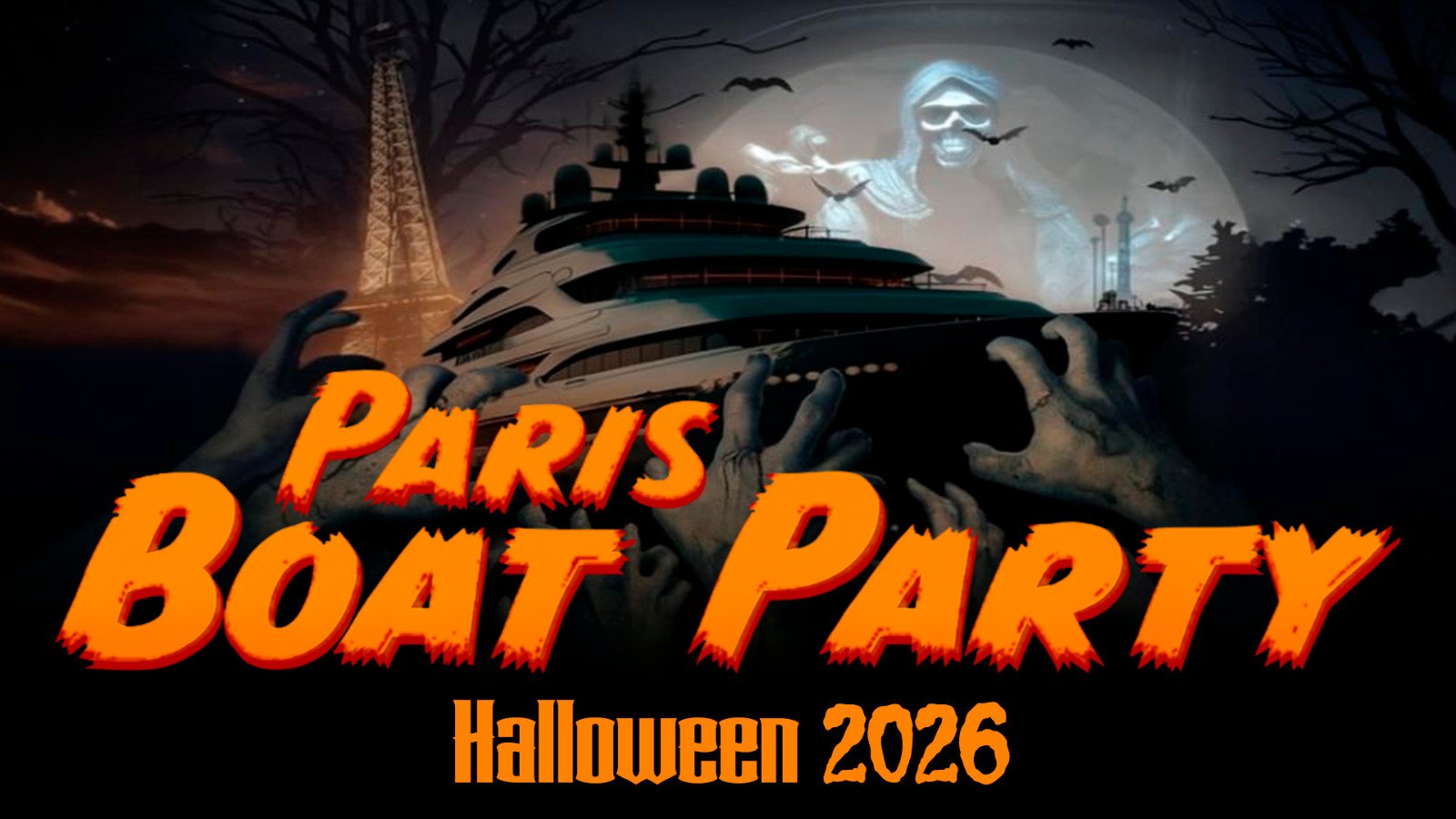 Crazy Boat Party｜塞纳河恐怖派对船