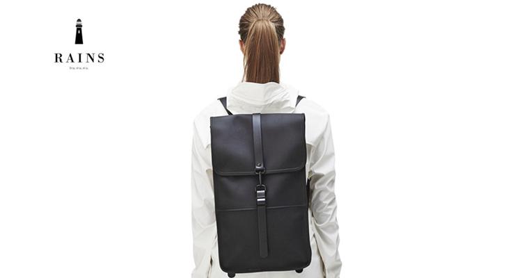 rains city backpack  Rains in Black for $165 RAINS 650|eCentime