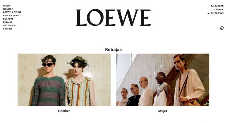 Loewe,全场7折