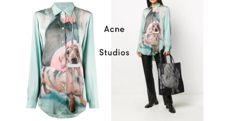 Acne Studios这几款可爱爆炸的狗狗衬衫新品一定要买！线下店尺码很少