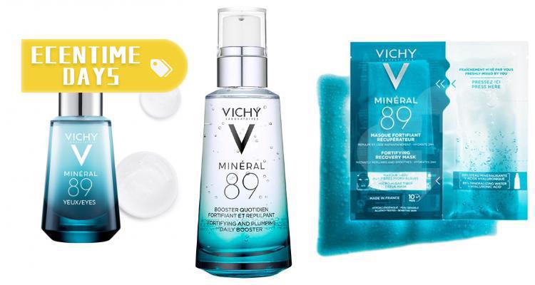 【ECT生日月🎂】薇姿VICHY89矿物火山精华系列独家85折收啦!!补水扛把子89精华折后仅需16欧收!