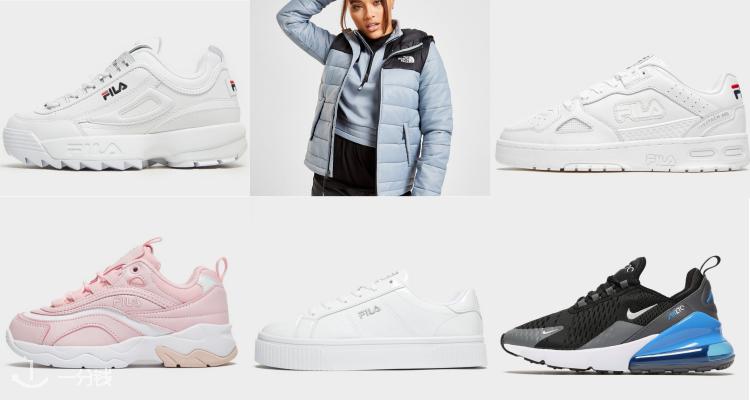 JD Sports,8折+折上9.9折