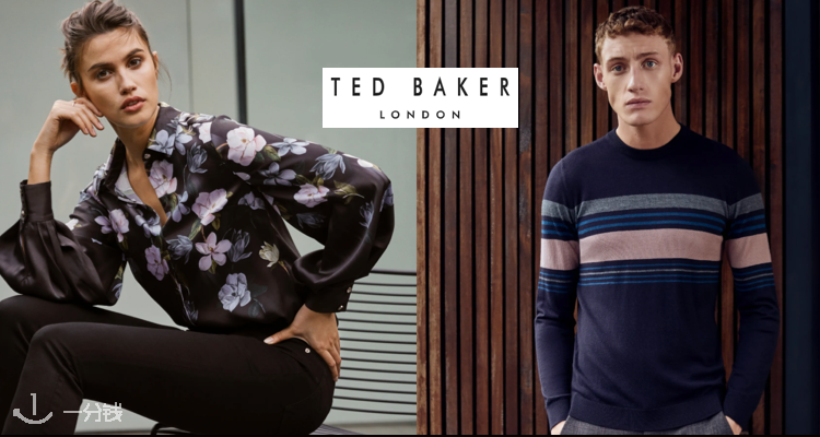 Ted Baker,8折+折上9.9折