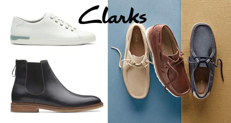 Clarks,8.5折+折上9.9折