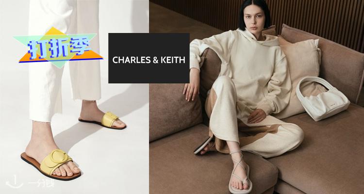 Charles & Keith,9折+折上9.9折