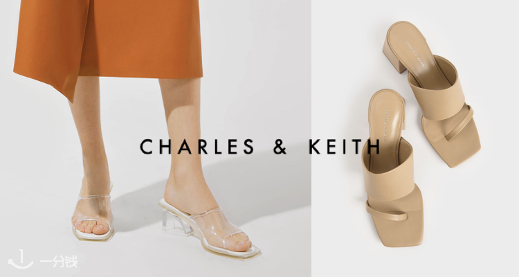 Charles & Keith,9折+折上9.9折